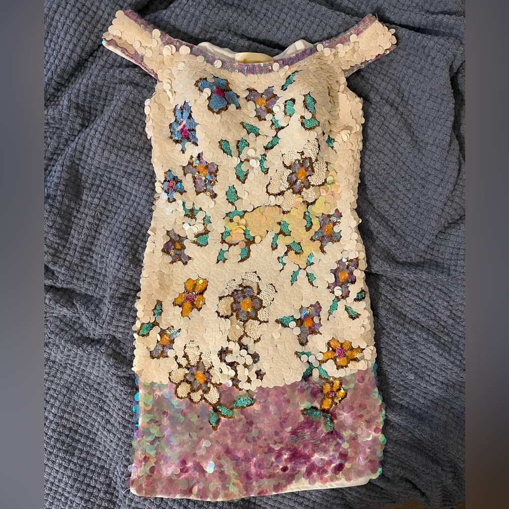 Alberto Makali Sequin Dress
